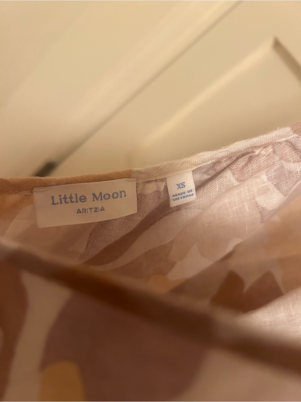 Aritzia Little Moon Linen Floral Maxi Dress - Picture 5 of 7